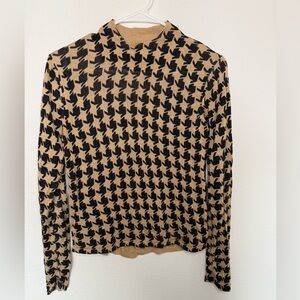 August Silk 100% silk mockneck sweater